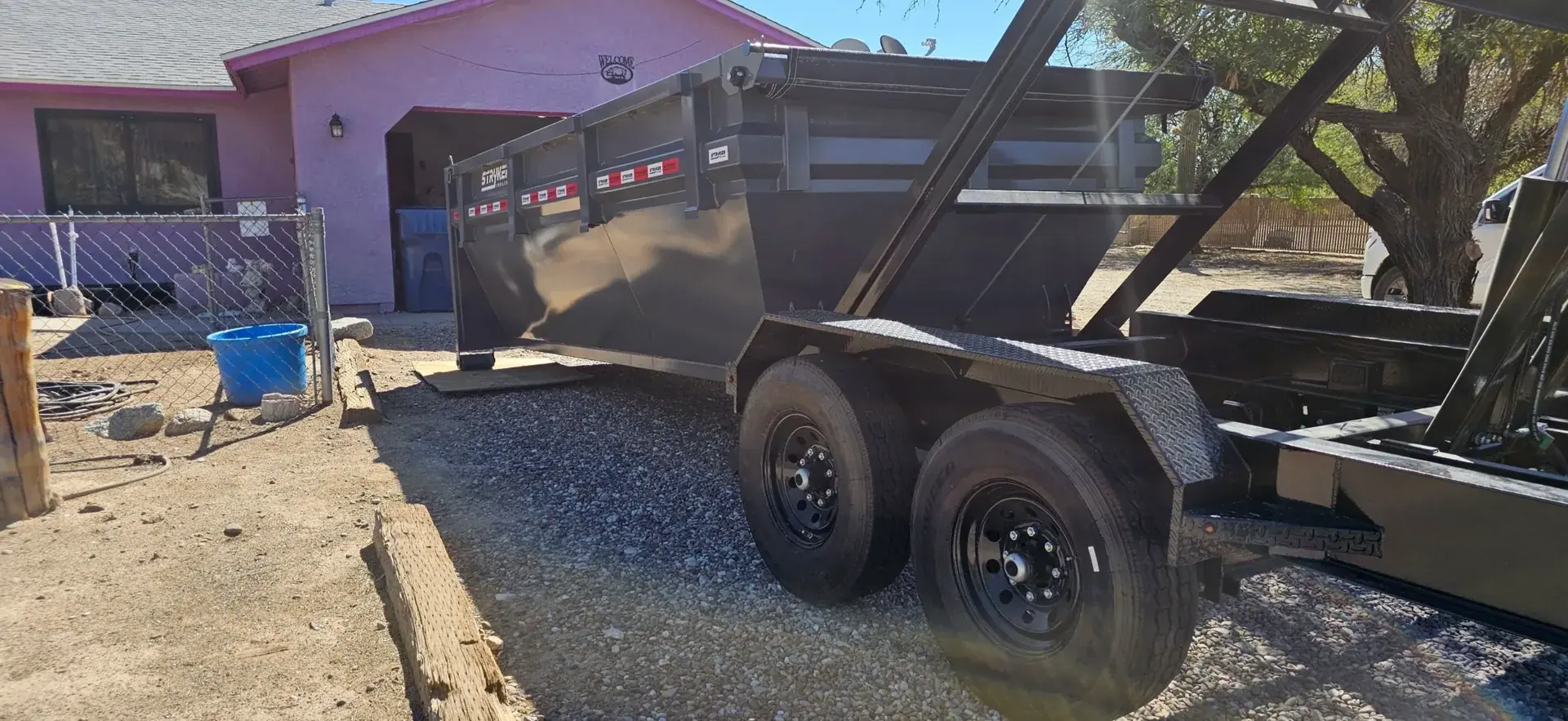Dumpster delivery by Waste Wizards in Scottsdale, Arizona
